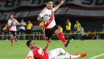 River Plate inició su gloria internacional ante colombianos