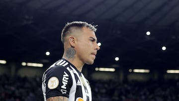 Soccer Football - Brasileiro Championship - Atletico Mineiro v Athletico Paranaense - Estadio Mineirao, Belo Horizonte, Brazil - August 7, 2022 Atletico Mineiro's Eduardo Vargas before the match REUTERS/Cris Mattos