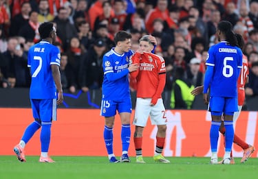 Vinicius denuncia un insulto racista de Prestianni: “Mono”