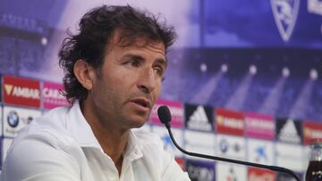 13/07/16 REAL ZARAGOZA
 RUEDA DE PRENSA LUIS MILLA 
 ENTRENADOR