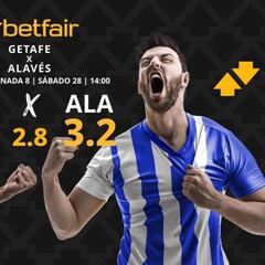 Getafe CF vs. Deportivo Alavés: horario, TV, pronósticos, estadísticas y clasificación