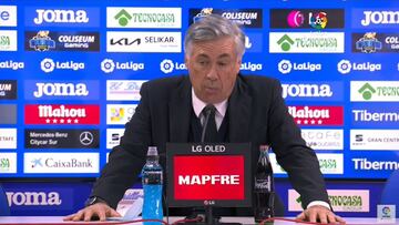 Ancelotti: "No hemos jugado bien"