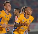 Vargas fue titular en goleada de Tigres ante Veracruz