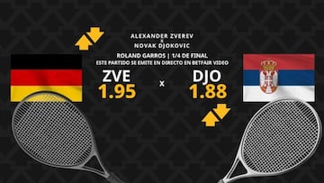 Alexander Zverev vs. Novak Djokovic: horario, dónde ver, estadísticas y pronósticos