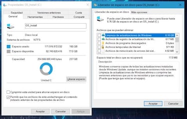 Ahorra espacio en Windows 10 borrando estos archivos de tu ordenador