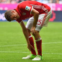 Bad news for Bayern as Müller the latest to suffer injury
