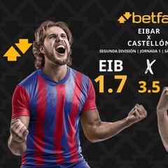 SD Eibar vs. CD Castellón: horario, TV, pronósticos y clasificación