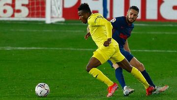 28/02/21 PARTIDO PRIMERA DIVISION
 VILLARREAL - ATLETICO DE MADRID
 LEMAR CHUKWUEZE 