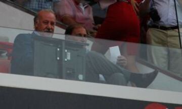 Segunda jornada Liga Bbva. Granada - Real Madrid. Vicente del Bosque.