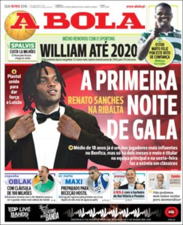 Portadas de la prensa mundial