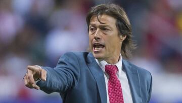 Matías Almeyda en el Clásico Nacional entre Chivas vs América
