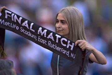 Fans en el Argentina vs Chile.