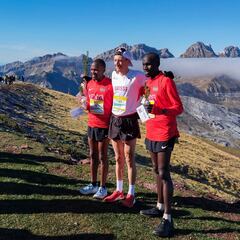 El suizo Bonnet y la alemana Engelhard, campeones del mundo de subida vertical