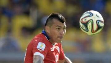 Gary Medel, centrocampista chileno.