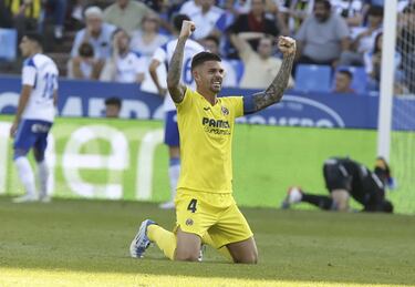 Este defensa del filial amarillo es al que le tocaba hacer gol esta semana. La versatilidad de los zaguero de Miguel Álvarez hace que siempre aporten algo al juego ofensivo del equipo.