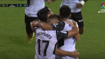 Resumen y gol del Valencia vs. Getafe de LaLiga Santander