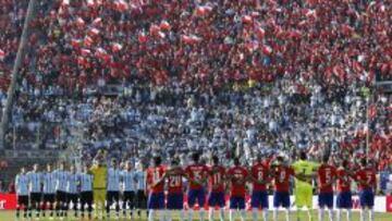 El duelo entre Chile y Argentina por la final de Copa América