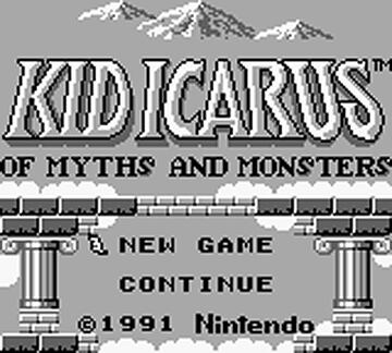 Captura de pantalla - Kid Icarus: Of Myths and Monsters (GB)