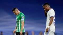 Guardado fue titular con el Real Betis, Lainez no jugó