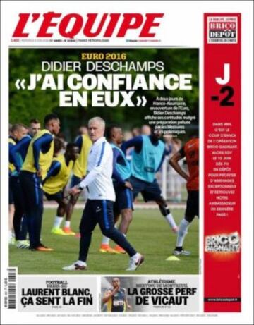 Portadas de la prensa mundial