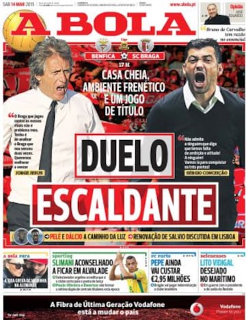 Portadas de la prensa deportiva