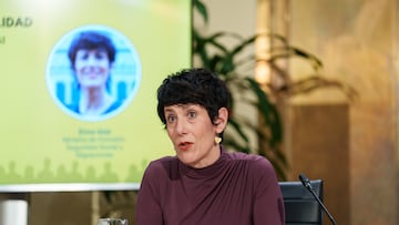 La ministra de Inclusión, Seguridad y Migraciones, Elma Saiz, presenta el Informe sobre la realidad migratoria en España, en la sede del ministerio, a 12 de noviembre de 2025, en Madrid (España). Se presentan las principales líneas y conclusiones del ‘Informe sobre la realidad migratoria en España: prioridades para las políticas públicas’.
12 NOVIEMBRE 2025;MIGRACIÓN;MINISTRA;INFORME;MIGRANTES;
Matias Chiofalo / Europa Press
12/11/2025