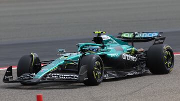 Fernando Alonso (Aston Martin AMR25). Sakhir, Bahréin. F1 2025.