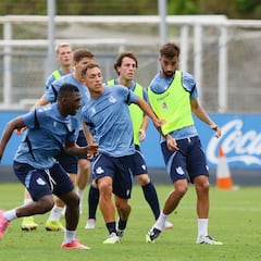 Una despedida, una sorpresa y un susto, en el segundo día de pretemporada