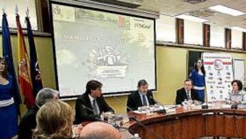 <b>INICIATIVA</b>. Lissavetzky, en la presentación de ayer en el CSD