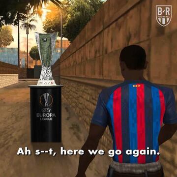 Los memes de las eliminaciones del Barça y Atleti en Champions