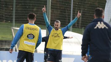 Entrenamiento Deportivo de La Coruña. Pablo Martínez.