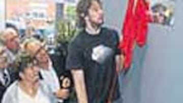 Pau, ayer, en Sant Boi.