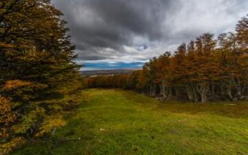 El impresionante paisaje en que se vivió la carrera de MTB