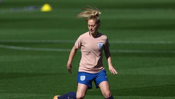 Keira Walsh durante un entrenamiento.