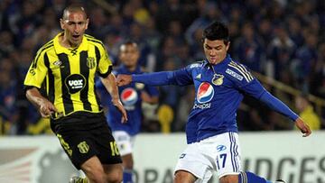 El &uacute;ltimo partido de Millonarios con un paraguayo fue ante Guaran&iacute; 