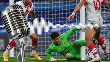 Así sonó en el mundo la última cantada de Kepa que le costó el empate al Chelsea