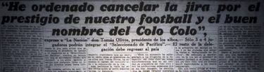 El día que Colo Colo jugó al mismo tiempo en dos países