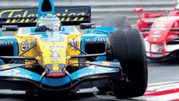 Fernando Alonso y Michael Schumacher