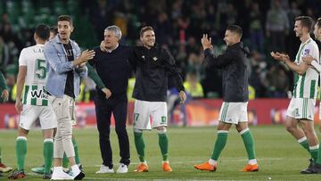 Setién, tras el partido ante el Málaga.