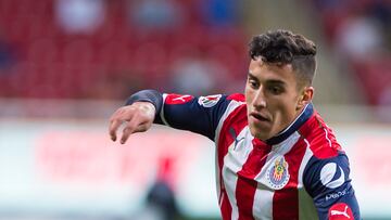 Action photo during the match Guadalajara vs Venados, corresponding to the Round 4 of Cup MX BBVA Bancomer MX of the Tournament Clausura 2017, in the Chivas Stadium, in the photo:
Foto de accion durante el partido Guadalajara vs Venados, correspondiente a la Jornada 4 de la Copa MX BBVA Bancomer del Torneo Clausura 2017, en el Estadio Chivas, en la foto: Alejandro Zendejas Chivas
15/02/2017/MEXSPORT/Cristian de Marchena