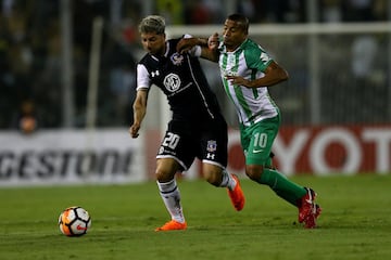 Un gol de Vladimir Hernández dio el triunfo a Atlético Nacional ante Colo Colo en el debut en la Copa Libertadores 2018. Delfín, el próximo rival del verde.