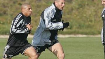 <b>A PUNTO. </B>Zidane estará a pleno rendimiento para el partido de Champions en Roma.