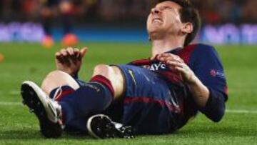 Messi no se quedaba a 'cero' en 4 partidos seguidos desde 2007