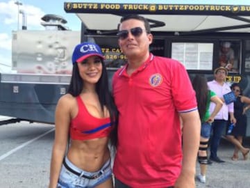 Melissa Mora, el apoyo de Costa Rica ante Colombia