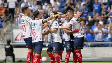 Monterrey (3-0) Cruz Azul: Resumen del partido y goles 