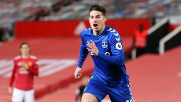 James, entre los volantes más goleadores del siglo XXI
