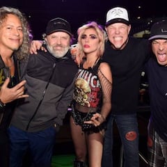 Metallica anuncia que volverá a trabajar con Lady Gaga