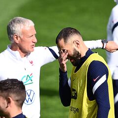 Deschamps: “Benzema me dijo que no estaba para jugar las semifinales”