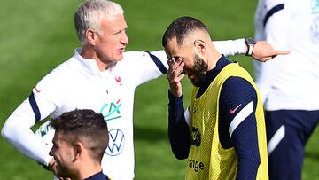 Deschamps: “Benzema me dijo que no estaba para jugar las semifinales”