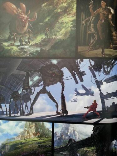 Artes conceptuales de Naughty Dog para un supuesto Jak and Daxter 4